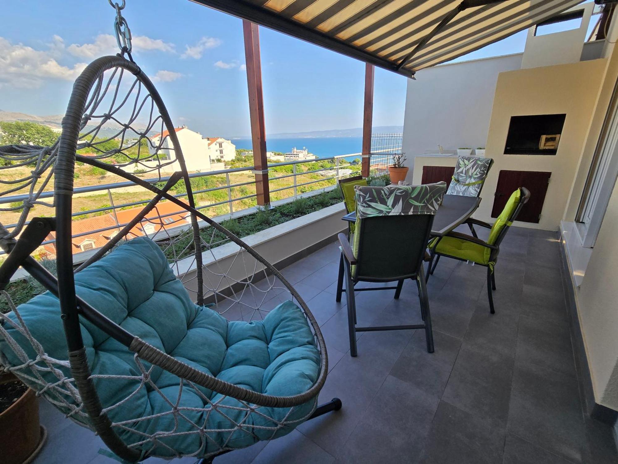 Sunrise Penthouse Znjan Leilighet Split